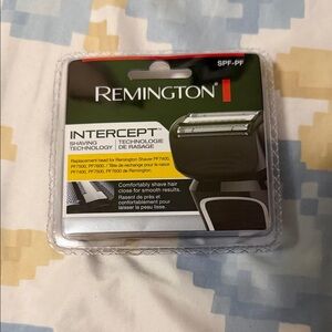 Remington Intercept Replacement Shaver Head - Black, Green, Silver